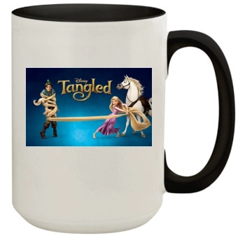 Disney Tangled 15oz Colored Inner & Handle Mug