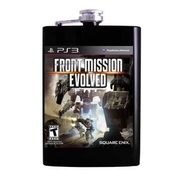 Front Mission Evolved Hip Flask