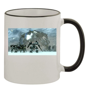 Front Mission Evolved 11oz Colored Rim & Handle Mug