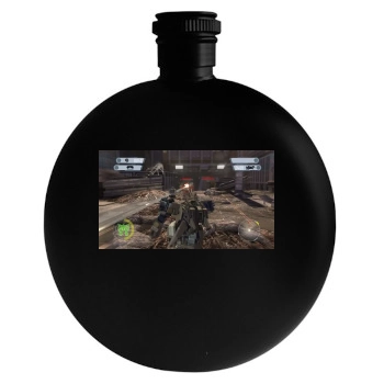 Front Mission Evolved Round Flask