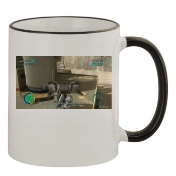 Front Mission Evolved 11oz Colored Rim & Handle Mug