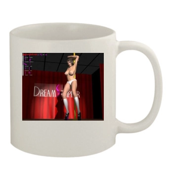 Dream Stripper 11oz White Mug