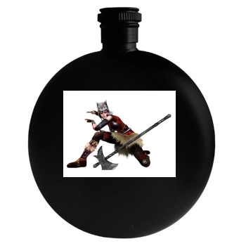 9 Dragons Round Flask