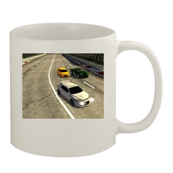 Big City Racer 11oz White Mug