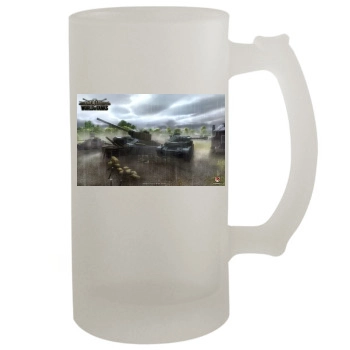 World of Tanks 16oz Frosted Beer Stein