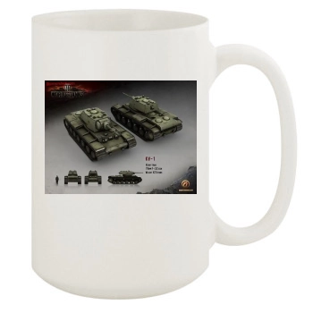 World of Tanks 15oz White Mug