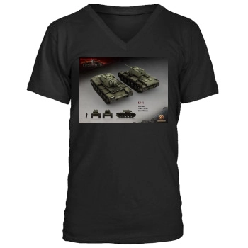 World of Tanks Men's V-Neck T-Shirt