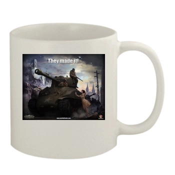 World of Tanks 11oz White Mug