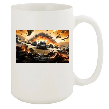 World of Tanks 15oz White Mug