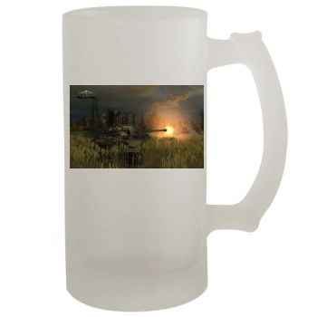 World of Tanks 16oz Frosted Beer Stein