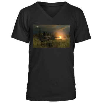 World of Tanks Men's V-Neck T-Shirt