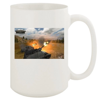 World of Tanks 15oz White Mug