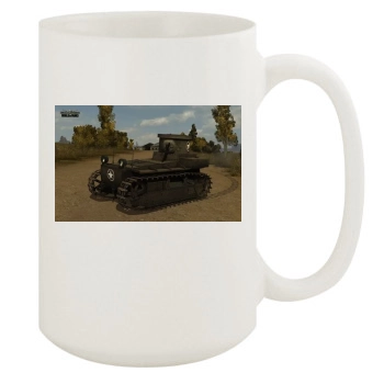 World of Tanks 15oz White Mug