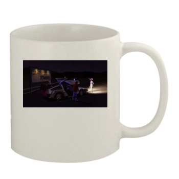 Back To The Future 11oz White Mug