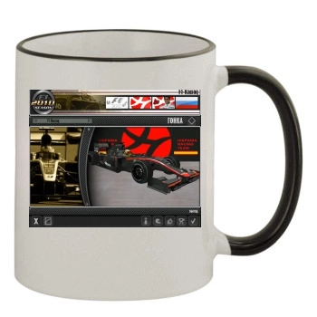 F1 PMT F1R 11oz Colored Rim & Handle Mug