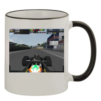 F1 PMT F1R 11oz Colored Rim & Handle Mug