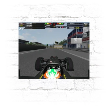 F1 PMT F1R Metal Wall Art