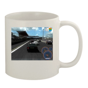 Tourenwagen Simulator 11oz White Mug