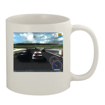 Tourenwagen Simulator 11oz White Mug