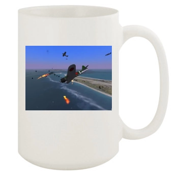 Warbirds Dogfights 15oz White Mug