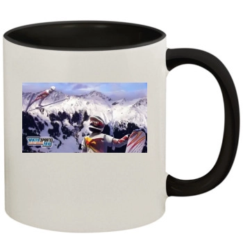 Winter Sports 11oz Colored Inner & Handle Mug