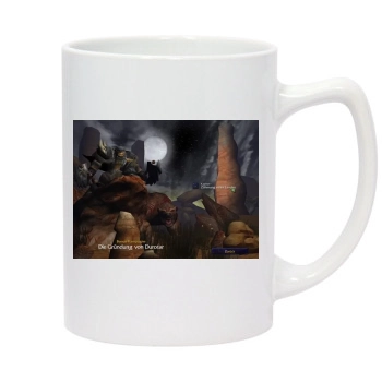 Warcraft 3 Frozen Throne 14oz White Statesman Mug