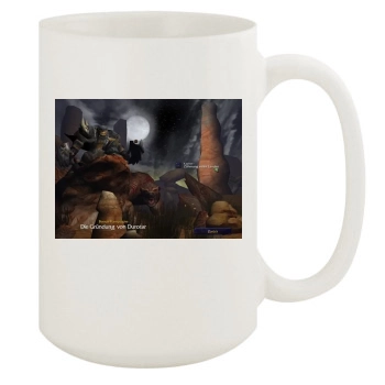 Warcraft 3 Frozen Throne 15oz White Mug