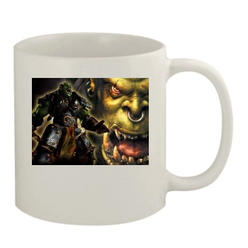 Warcraft 3 Frozen Throne 11oz White Mug