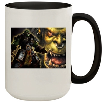 Warcraft 3 Frozen Throne 15oz Colored Inner & Handle Mug