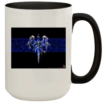 Warcraft 3 Frozen Throne 15oz Colored Inner & Handle Mug