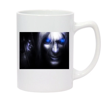 Warcraft 3 Frozen Throne 14oz White Statesman Mug