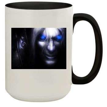 Warcraft 3 Frozen Throne 15oz Colored Inner & Handle Mug