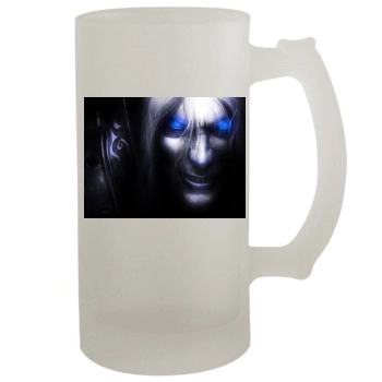 Warcraft 3 Frozen Throne 16oz Frosted Beer Stein