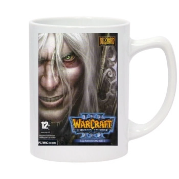 Warcraft 3 Frozen Throne 14oz White Statesman Mug