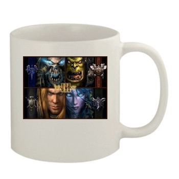 Warcraft 3 Frozen Throne 11oz White Mug