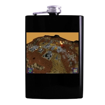 Warzone 2100 Resurrection Hip Flask