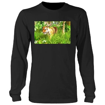 Wildlife park 3 Men's Heavy Long Sleeve TShirt