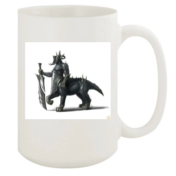 World of Battles 15oz White Mug