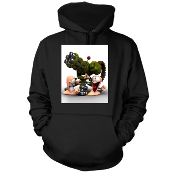 Worms 2 Mens Pullover Hoodie Sweatshirt