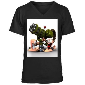 Worms 2 Men's V-Neck T-Shirt