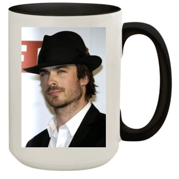 Ian Somerhalder 15oz Colored Inner & Handle Mug