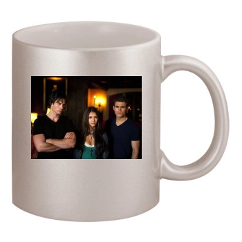 Ian Somerhalder 11oz Metallic Silver Mug