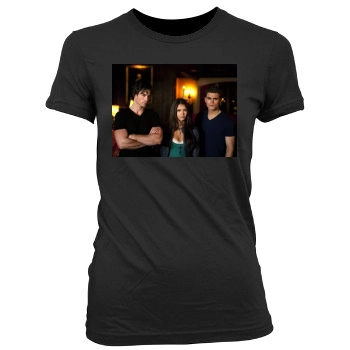 Ian Somerhalder Women's Junior Cut Crewneck T-Shirt