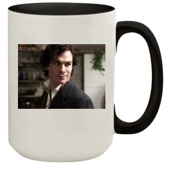 Ian Somerhalder 15oz Colored Inner & Handle Mug