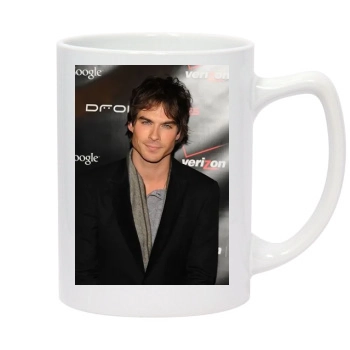 Ian Somerhalder 14oz White Statesman Mug