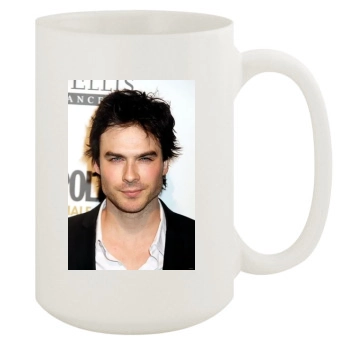 Ian Somerhalder 15oz White Mug