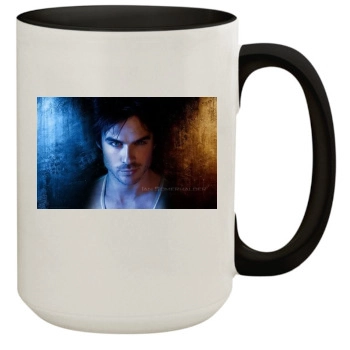 Ian Somerhalder 15oz Colored Inner & Handle Mug