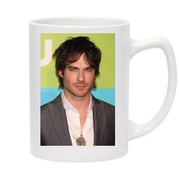 Ian Somerhalder 14oz White Statesman Mug