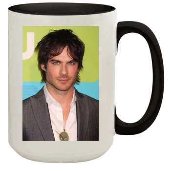 Ian Somerhalder 15oz Colored Inner & Handle Mug