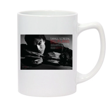 Ian Somerhalder 14oz White Statesman Mug